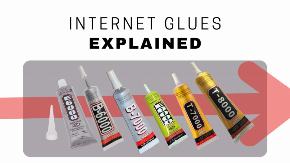 E6000, B6000, B7000, E8000, T7000, T8000 Glues Explained
